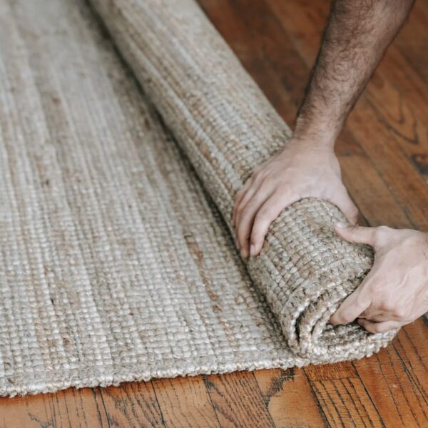 Jute Teppich
