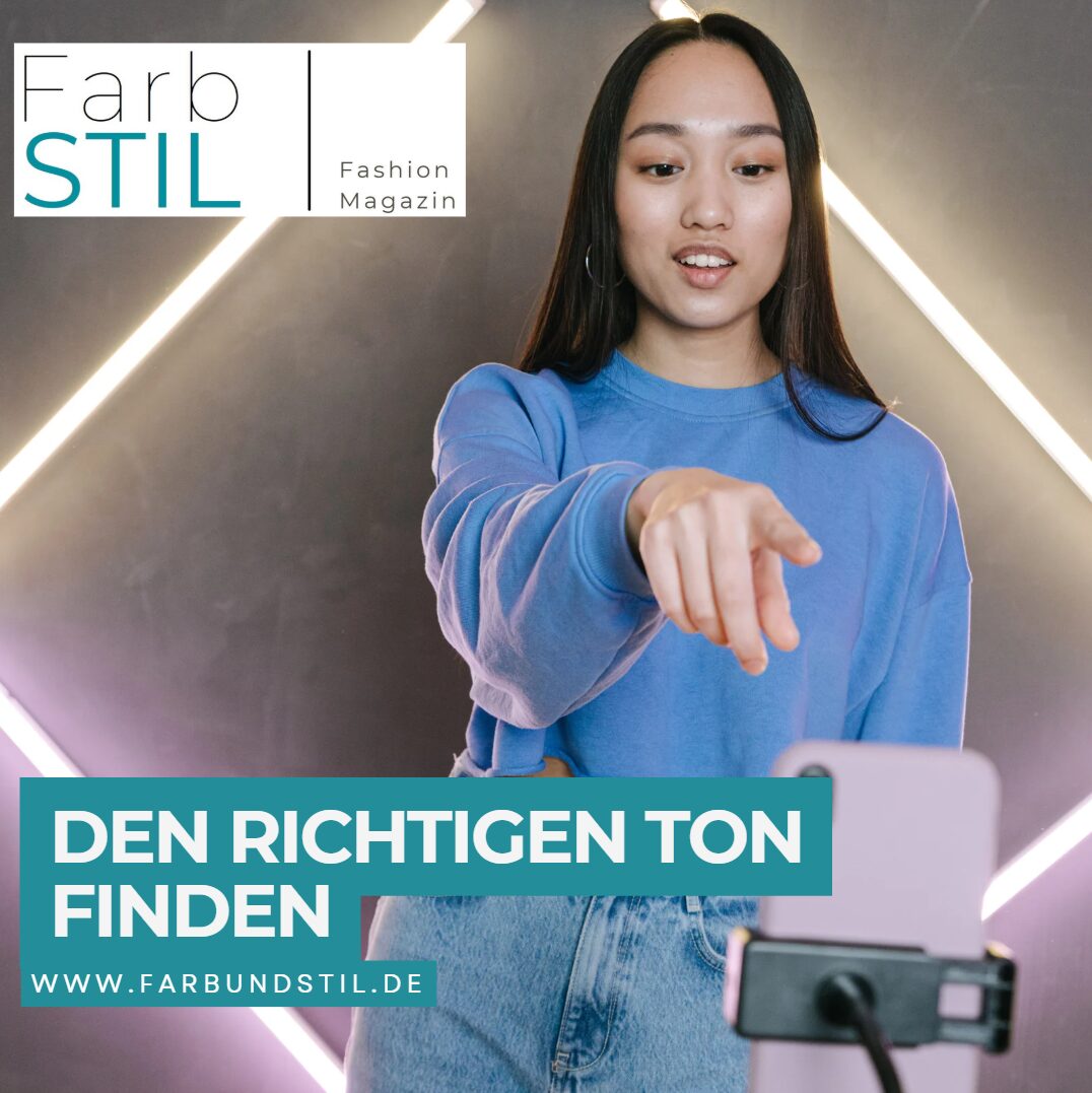 richtigen ton finden
