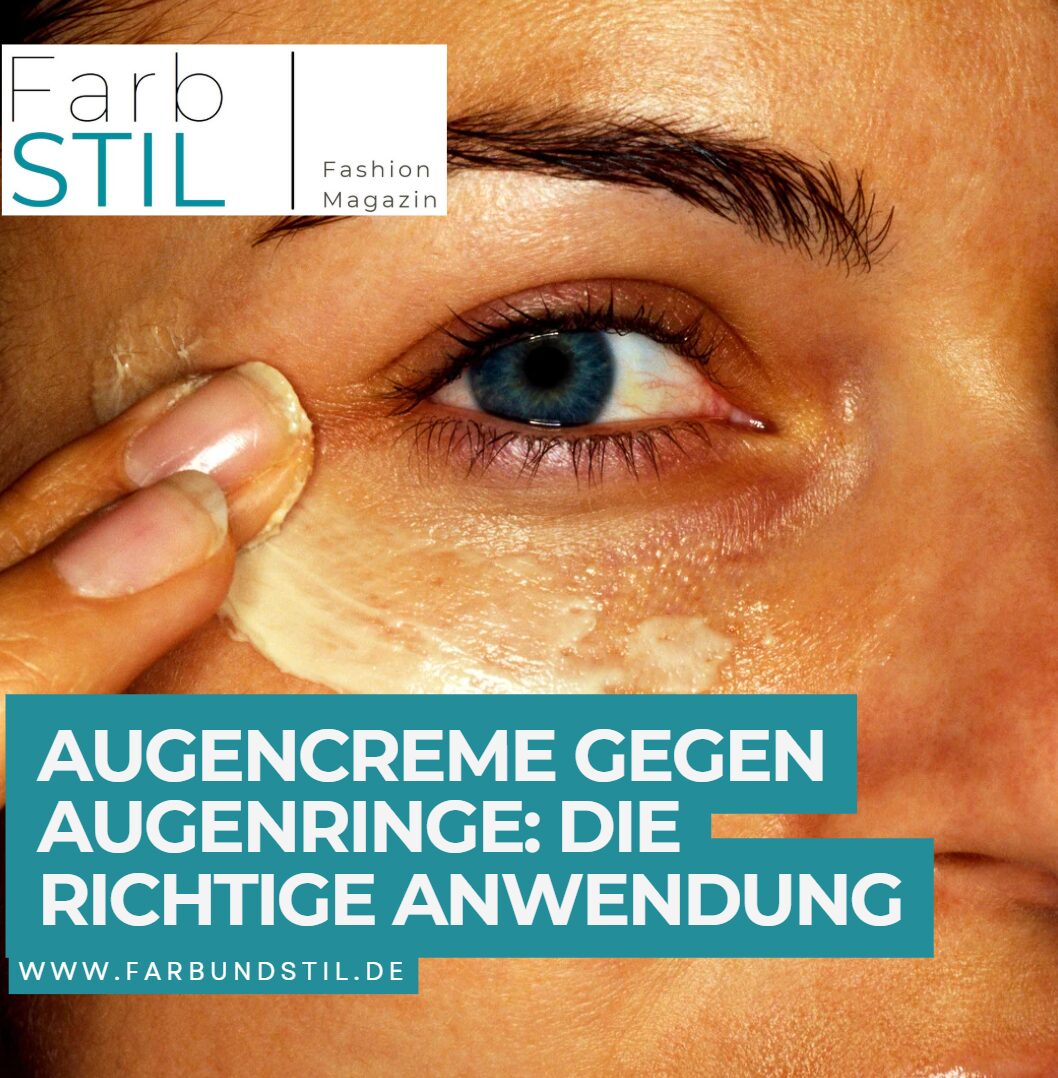 Augencreme gegen Augenringe Die richtige Anwendung Augencreme gegen Augenringe Die richtige Anwendung