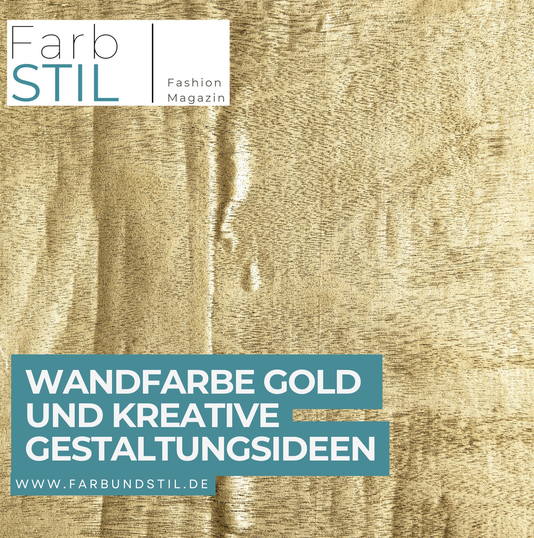 Wandfarbe Gold und kreative Gestaltungsideen Wandfarbe Gold und kreative Gestaltungsideen