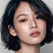 Kurzer Bob auf Ohrlänge Frisur zwischen Eleganz und Rebellion