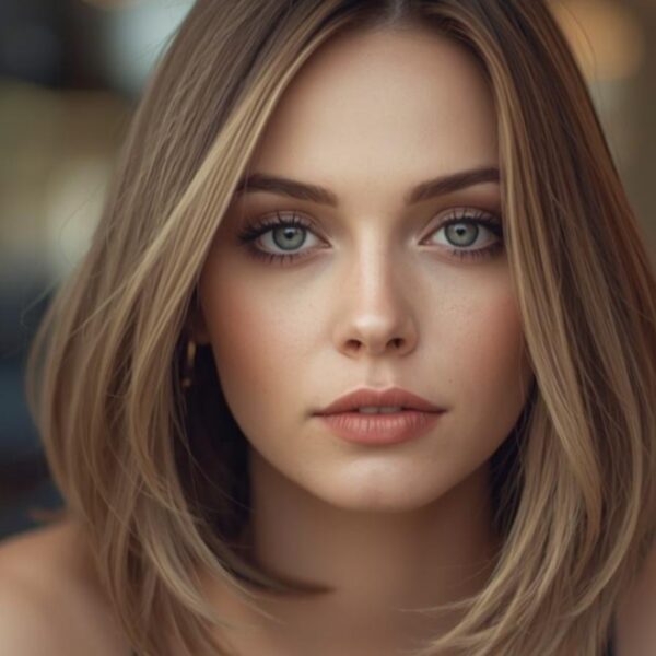 Schulterlange Long Bob für feines Haar Der vielseitige Look