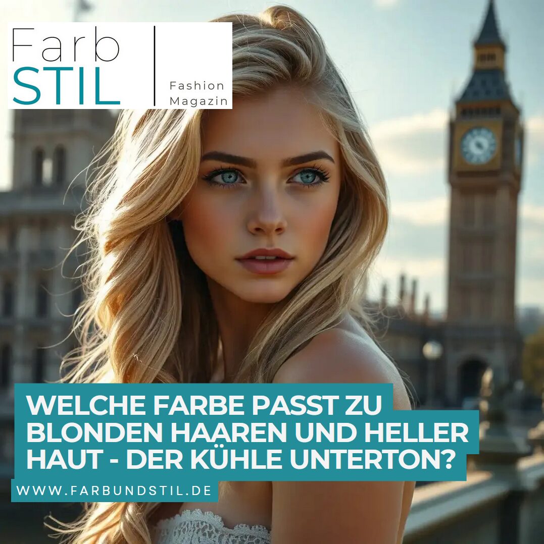 Welche Farbe passt zu blonden Haaren und heller Haut - der kühle Unterton? Welche Farbe passt zu blonden Haaren und heller Haut - der kühle Unterton?