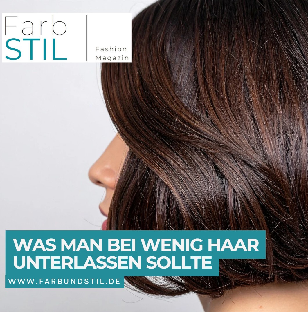 Fehler vermeiden Was man bei wenig Haar unterlassen sollte Fehler vermeiden Was man bei wenig Haar unterlassen sollte